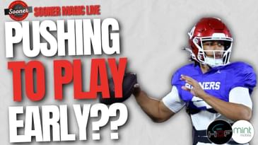 Is Michael Hawkins Already Pushing For Playing Time in Norman?