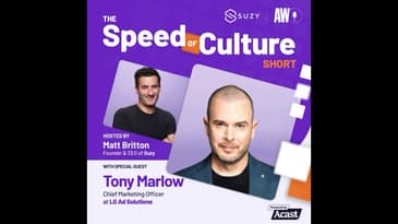 LG Ad Solutions on Why The Shift to CTV is Real with Tony Marlow, CMO | Short