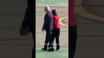 Joe Biden is led back to his “home.” 😇🪽#comedyshort #short