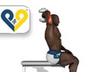 Dumbbells triceps extensions