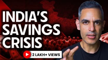 India's SAVINGS CRISIS: Why 95% Can't Save Money?! | Ankur Warikoo Hindi