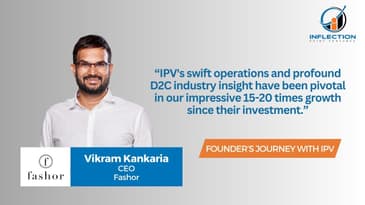 Vikram Kankaria | CEO | Fashor | On his fundraising journey with Inflection Point Ventures