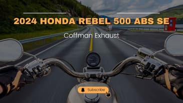 Coffman Exhaust TRANSFORMATION! 2024 Honda Rebel 500 ABS SE Gets a Savage Sound Overhaul