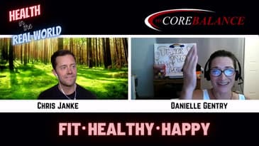 Health in the Real World Podcast with Chris Janke  - Special Guest Danielle Gentry (Aug 2020)