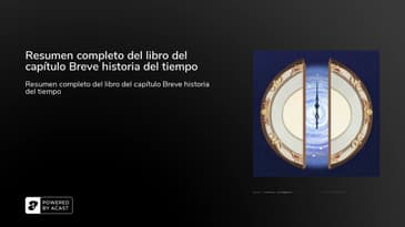 Resumen completo del libro del capítulo Breve historia del tiempo