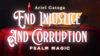 Psalm 52: End Corruption and Injustice (Psalm Magic)