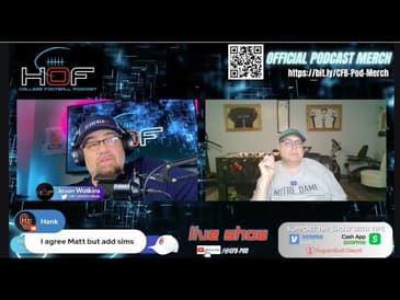 HOF College Football LIVE STREAM