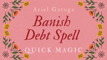 Lavender Debt Dissolving Spell - (Use Lavender to Ease Debt)