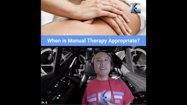 When is Manual Therapy Appropriate?