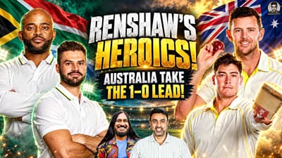 Renshaw & Hazlewood Kick Off  Test Series in Style | Chinks in SA’s Armour | Aus vs SA Review