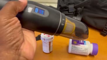 Fanttik V7 Car Vac Suction Test