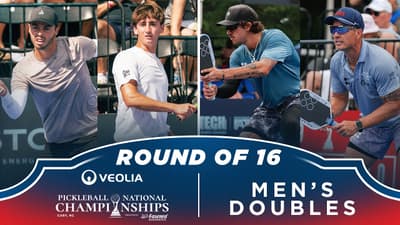 Johns Tardio v Loyd Emmrich at the Veolia Atlanta Pickleball Championships