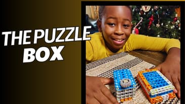 (My son is a techie in the making) - Puzzle Box Challenge: Myles Builds, Sister Solves 🤞🏾