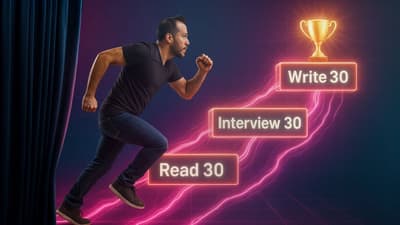 The "30-30-30" Blueprint: How to Hack Authority in 90 Days