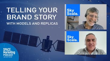 Telling your brand story with space models and replicas - SkyScale