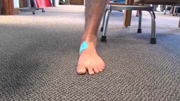 Single Limb Stance Tweak Taping - Improving Stabil