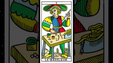 I. The Magician Card - (Marseille Tarot)