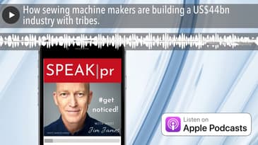How sewing machine makers are building a US$44bn industry with tribes.