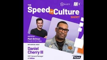 How Adidas Adapts to Culture with Daniel Cherry III, SVP and General Manager | Short