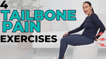 4 tailbone pain exercises