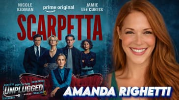 Amanda Righetti on Playing Young Dorothy in Scarpetta & Working with Jamie Lee Curtis
