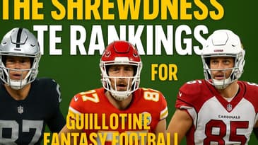 Episode 62: Tight End Rankings for 2025 Guillotine Fantasy Football