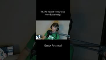 #short Stay in the Gray Podcast Preview Clip PETA #peta #easteregg #fypyoutubeshorts