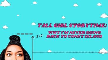 Tall Girl Storytime: Why I'm Never Going Back To Coney Island | I Went Home With HUGE Bruises