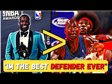 The SIMPLE ARGUMENT On WHY Draymond Green Is NOT The Best Defender In NBA HISTORY.