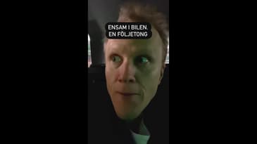 Ensam i bilen igen...