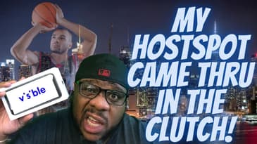 My Visible Wireless HotSpot....CLUTCH! #TheSimpleTruth