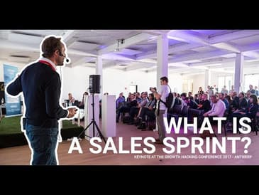 What is a Sales Sprint - Keynote at the Growth Hacking conference