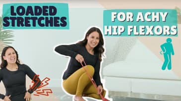 Loaded Hip Flexor Stretch for Achy Hip Flexors