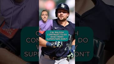 CAL RALEIGH CONTINUES TO DO WHAT MANY SUPERSTARS DON’T