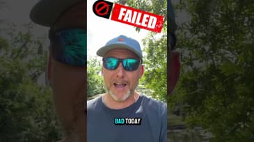 Attempt number 16 recreating the wall-off double eagle.  #viral #golf  #golfchallenge #golflife