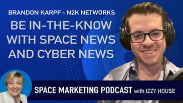 Space Marketing Podcast - Brandon Karpf at N2K producing space news and cyberspace