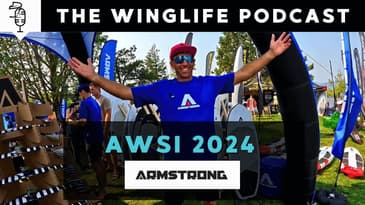 ARMSTRONG Wing Foil Lineup at AWSI Expo 2024 // WING LIFE PODCAST