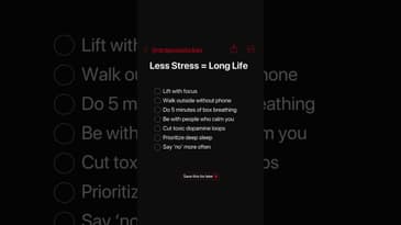 Want to Live Longer? Fix Your Stress First