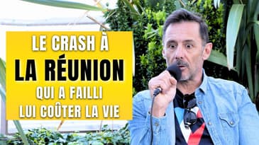 Cédric Gracia raconte l'horrible crash qui aurait pu lui coûter la vie sur l'ile de la Réunion.