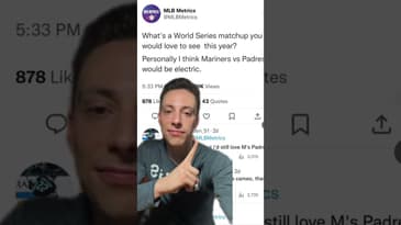 THIS World Series matchup would be epic #shorts #baseball #mlb #mariners #padres #worldseries