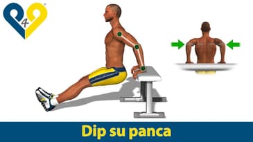Dip su panca