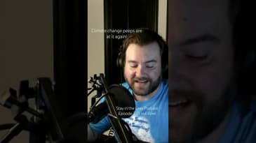 Climate change people claim supercomputer predicts end of humanity 🌋💥 SITG Podcast #short