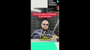 Employers have two key questions on their minds during an interview.