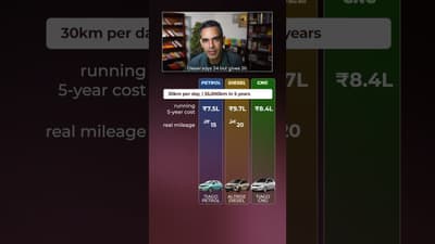Petrol vs Diesel vs CNG - Kiska COST hain sabse ZYADA?! | Ankur Warikoo #shorts