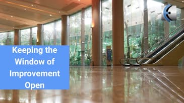 Keeping the Window of Improvement Open - Why you need to take responsibility for your recovery.