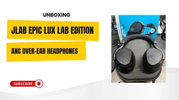 JLab Epic Lux Lab Edition ANC Headphones Unboxing – Luxury Audio Gear First Look!