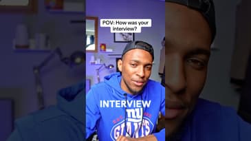 How was your interview? pt1