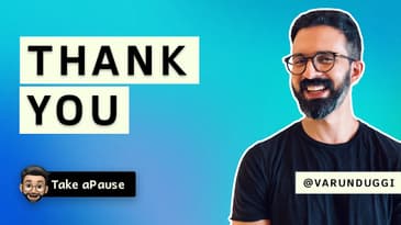 My Experiments with Content Creation | Varun Duggi | Take a Pause