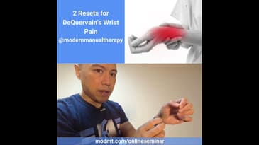 DeQuervains Wrist Issues? Try These Resets