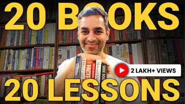 Top 20 LESSONS from Books I Apply in REAL LIFE! | Book Recommendation 2023 | Ankur Warikoo Hindi